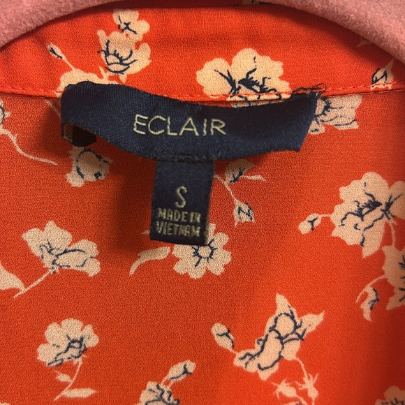 Eclair Ruffle Sheer Button-Up - Picture 7 of 8